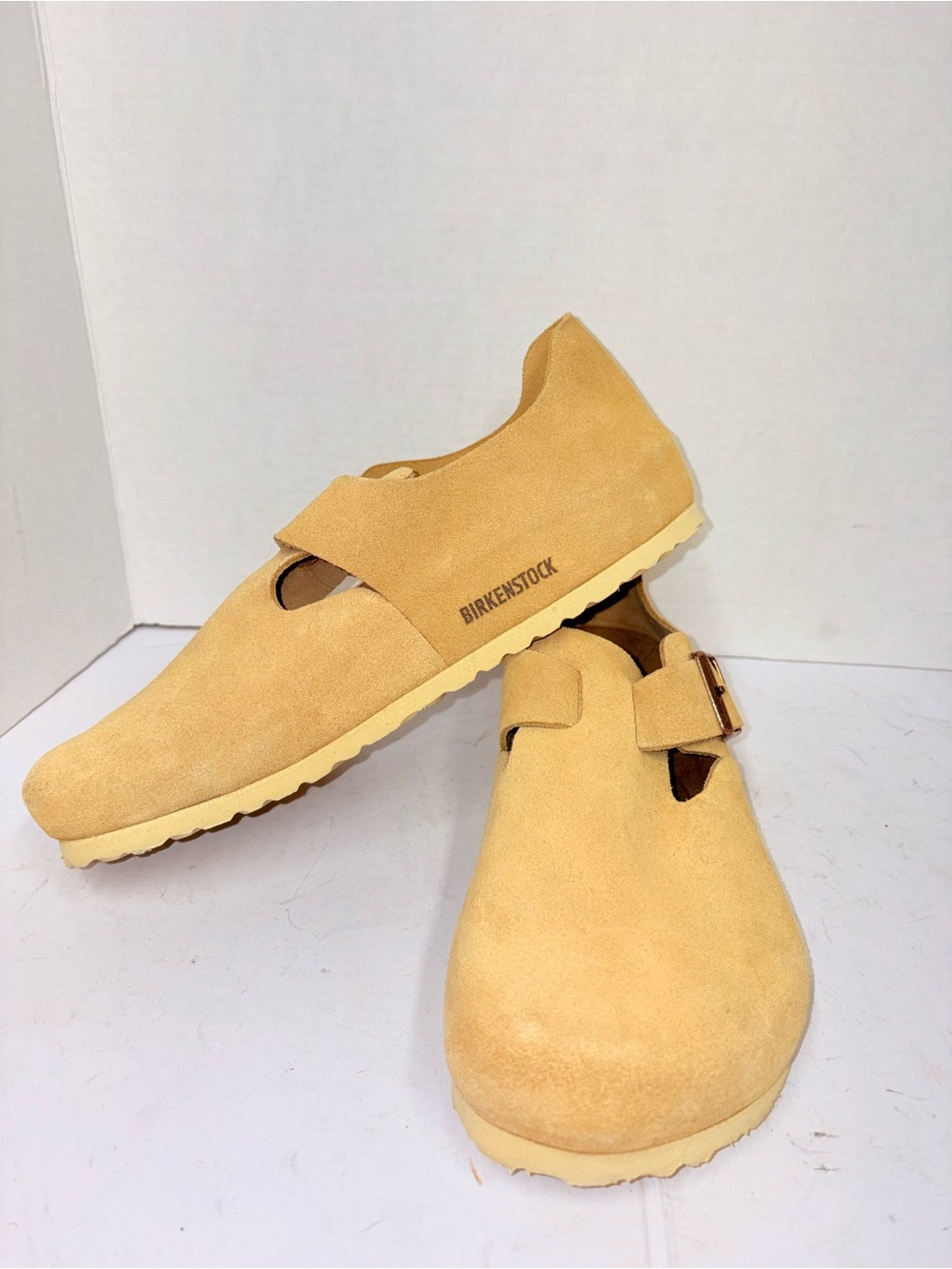 Suede Birkenstocks 41